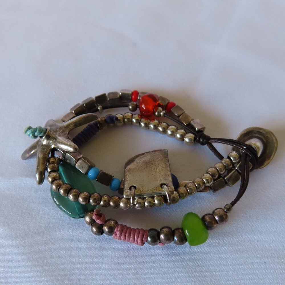 Uno de 50 multi-strand bracelet